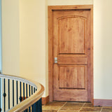 Arch Top Knotty Alder Wood Interior Door