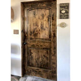 Arch Top Knotty Alder Wood Interior Door