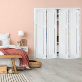 Craftsman Bi-Fold MDF Interior Double Door