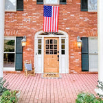 Modern Farmhouse Arch Glass Knotty Alder Wood Front Door